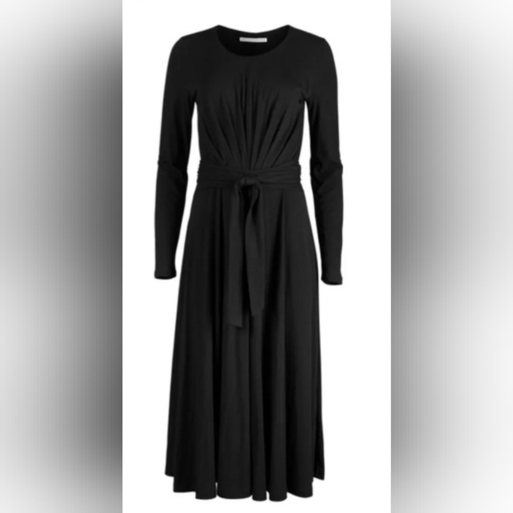 Peruvian Connection Celeste Long Sleeve Midi Dress